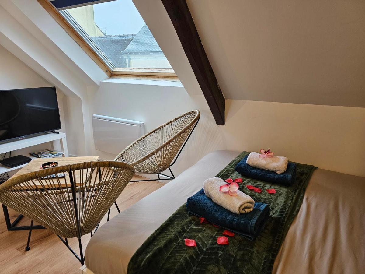 Logement De Caractere En Haute Ville De Quimperle Ngoại thất bức ảnh